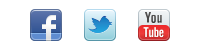 facebook twitter youtube